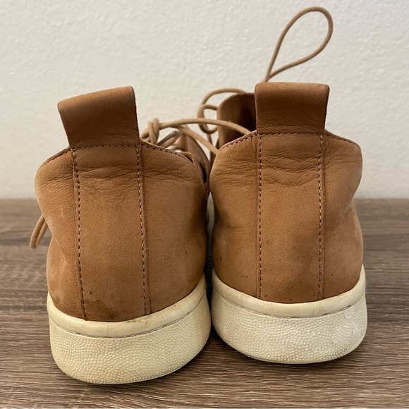 Eileen Fisher Kipling Tumbled Nubuck Sneakers, Wheat, Size 7.5 - Picture 3 of 6